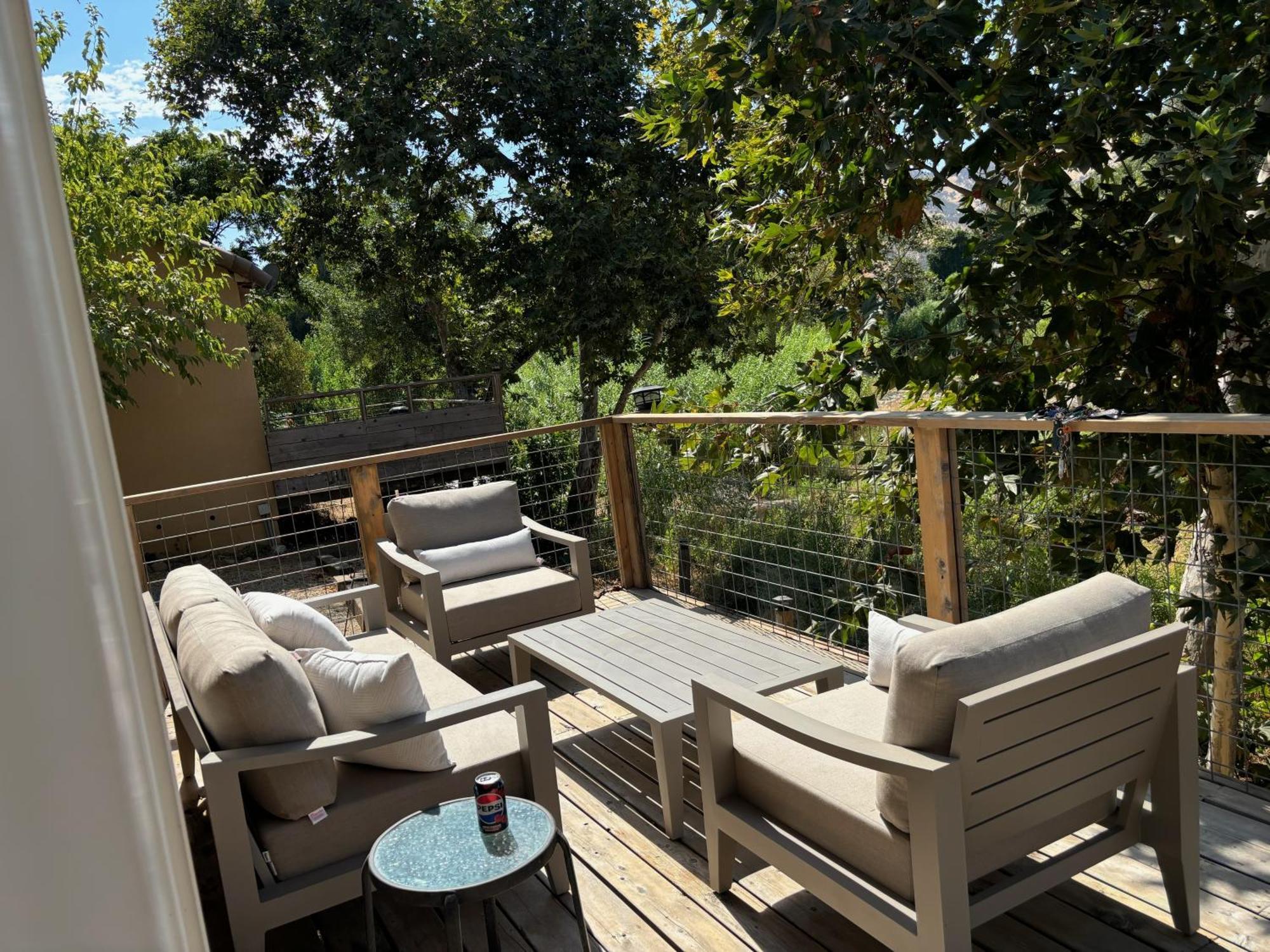 ת'רי ריברס Sequoia River Front Cabins מראה חיצוני תמונה