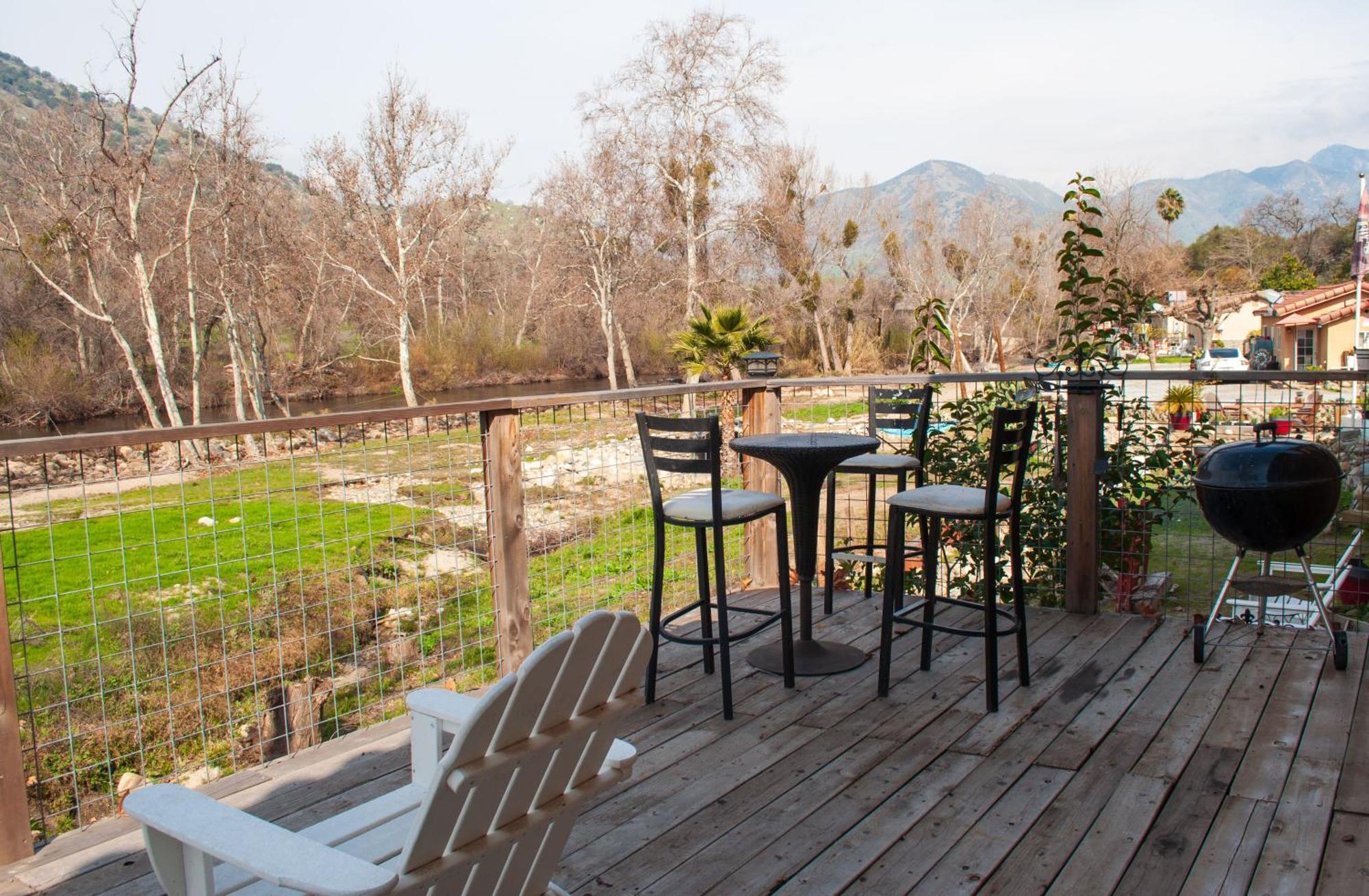 ת'רי ריברס Sequoia River Front Cabins מראה חיצוני תמונה